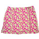 Lilly Pulitzer Vintage  Skirt Size 4 Pink Green Floral Print Golf Resort Wear Photo 0