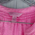 Lilly Pulitzer Lilly Pultizer Essie Pink Tank Top With Gold Buttons Size XS Photo 4