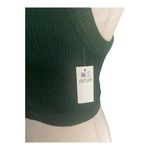 Aerie NWT--GREEN RIBBED TANK TOP-SIZE LARGE Has stretch, brand new with tags. Measurements: Bust: armpit to armpit 16-20 inches  Length: shoulder seam to bottom 14.5 inches  Photo 2