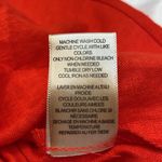 Love, Fire  Women’s Red Hibiscus Linen Bandeau Crop Top Size Small NWT Photo 7