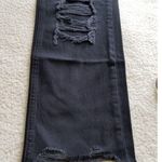 Free People  Maggie Mid-Rise Straight-Leg Jeans in Washed Black 100% Cotton Sz 26 Photo 6