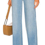 Favorite Daughter Jordie Wide Leg Jeans Size 30 Super High Rise Madrid NWT Blue Photo 0