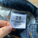 Driftwood  Embroidered Colette Cropped Jeans 28 Photo 3
