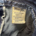 Miss Me VTG Silver Mid Rise Easy Skinny Jeans Size 31. Embroidered & Embellished. Photo 4