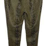 Zac and Rachel Womens Snake Print Pull On Pants Size Small Photo 7