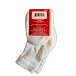 Women's Diabetic Comfort Quarter White Socks Extra Wide Top Cushioned Size 5 Photo 2