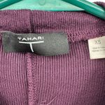 T Tahari ‎ size XS purple mock neck light weight ribbed sweater long sleeeve top Photo 3