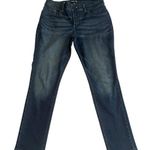 Lee  Riders Jeans Women's Size 16P Mid Rise Skinny Blue Distressed Stretch Pants Photo 0