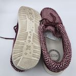 Hey Dude  Britt Shoe Womens S Burgundy Mix Lightweight Wool Blend Lining Flex Photo 12