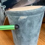 Seychelles  by Anthropologie Sightseeing Suede‎ Slingback Peep Toe Heels Teal 9 Photo 10