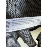 Eileen Fisher Cardigan Sweater Size Medium Black/White Organic Linen/Cotton Photo 3