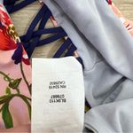 The Bikini Lab  Floral Plunge Halter One Piece Photo 12