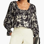 Ba&sh New! Sessee Floral Print Blouse Photo 0