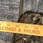 Madewell Knit Navy Blue Shirt Dress Women's Medium Casual Beachy Nautical Preppy Photo 7