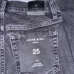 ANINE BING Jax Low Rise Skinny Jeans Washed Black 25 Photo 5