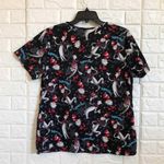 Dr. Seuss  Cat in the Hat Superstar stars scrub scrubs top women's size M Photo 5