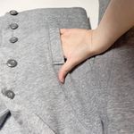 Converse one star grey buttoned sweat jacket sz S Photo 6