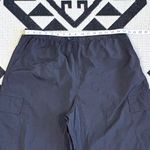 PINK - Victoria's Secret  Parachute Cargo Pants in Black XL Photo 6