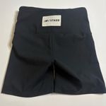 STAUD  X New Balance Black Fitted Biker Shorts XS NEW Photo 2