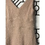 Vylette Ladies Fuzzy Sleeveless Mini Light Pink Dress Size Small Photo 2