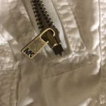 Michael Kors Micheal kors pure white zip cargo roll up capris size 8 Photo 3