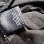 Wolven Black and Gold Striped Mini Dress Size 6 Photo 9