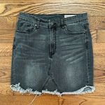 Wishlist  Grey Denim Mini Skirt Photo 0