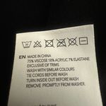 Varley Portland High Neck Midlayer Size Small Black Relaxed Fit Photo 6