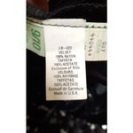 Alfred Angelo  Black Elegant Vintage Sequins, Long Sleeve Dress 9/10 Photo 10