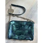 Rebecca Minkoff Camouflage Leather Handbag Crossbody to clutch Green Photo 6
