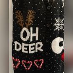 No Boundaries Christmas Holiday Rudolph Oh Deer vest. Size Medium.  Christmas Party sweater Photo 2