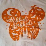 Pink and Orange women Disney pumpkin themed fall Halloween shirt size Large Photo 1