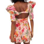 For Love & Lemons NWT! Dascha Puff Sleeve Floral Mini Dress - Size Medium Photo 6