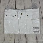 J.Crew White Denim Skirt A Line Mini Jean Skirt Style BI723 Size 28 Photo 9