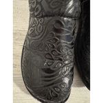 BOC Born Concepts Womens 10W Peggy Clog Embossed Paisley Black Slip On Mule Size 10 Photo 5