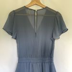 Altar'd State blue frilly romper casual lightweight summer women's size small Photo 5