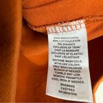 Abound  Bodysuit Womens L Orange Sleeveless Cotton Stretch Casual Basic Fall Photo 4