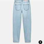 ZARA high rise mom fit jeans ankle length 2 Photo 1