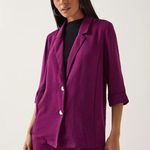 Max Studio - Rich Purple Blazer Size 14 Photo 0