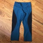 Nike Teal/Black Crop Legging Photo 5