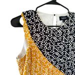 Saloni AGNES KNOT PRINT SILK CREPE DE CHINE DRESS Red Size 8 Photo 6