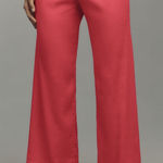 Anthropologie  Maeve The Colette Wide-Leg Linen Pants, Size 31 Tall Photo 0