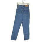 Eddie Bauer Blue Denim Jeans Classic Fit High Rise Size 4 Mom Jeans Photo 3