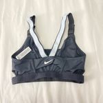 Nike Black & Baby Blue Sport Bra Photo 2