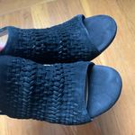 Adam Tucker  Me Too Mandi Black Peeptoe Bootie Heel Photo 3