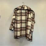 Mercer & Madison Plaid Cowl Coat XL Photo 6