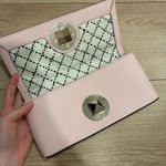 Kate Spade  Keira Newbury Lane Ballet Slipper Pink Leather Clutch Photo 9