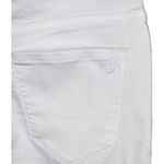 Martha Stewart Women's Jeans Size 8 White Knit Denim Ankle Pull On Elastic NWOT Photo 6