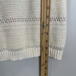 House of Harlow 1960 Knit Sweater Top Womens XS Cream Short Puff Sleeve Cottage‎ Photo 7