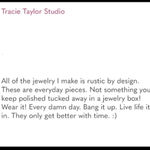 Rustic sterling silver finished with a black patina crucifix cross necklace Photo 8